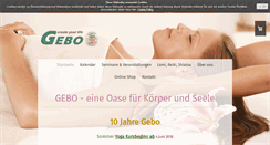 Desktop Screenshot of gebo.cc